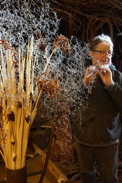 Franz Pröbster Kunzel im Atelier | Foto: Wolf Erdel