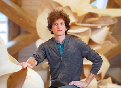 Koloman Wagner im Atelier | Foto: Franziska Wagner