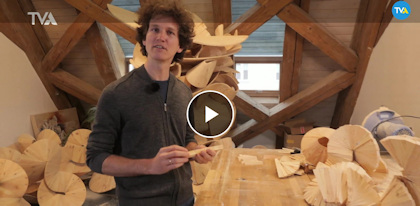 Koloman Wagner im Atelier 2025 | Bildquelle: TVAktuell