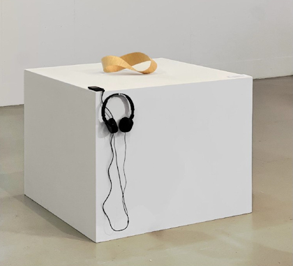 Galerie Erdel: Koloman Wagner: Vertonung eines Möbiusbands, 2024