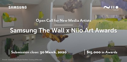 Samsung The Wall x Niio Art Award